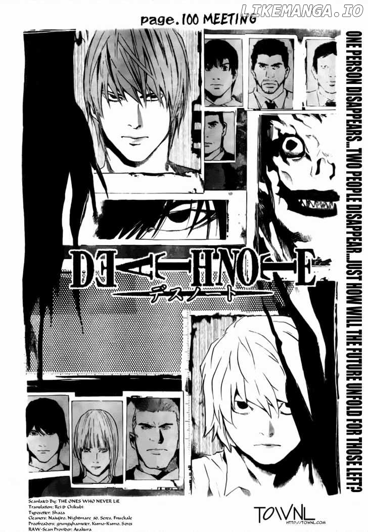Read Death Note Manga Online