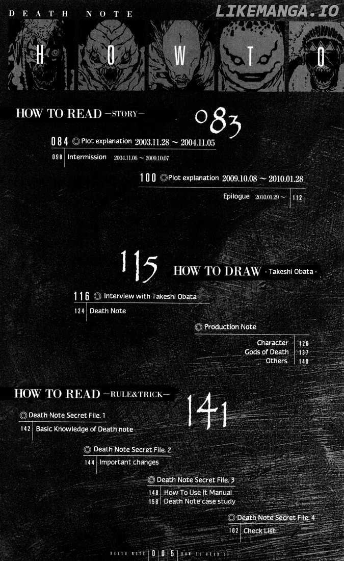 Read Death Note Manga Online