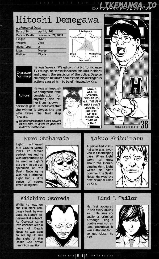 Read Death Note Manga Online