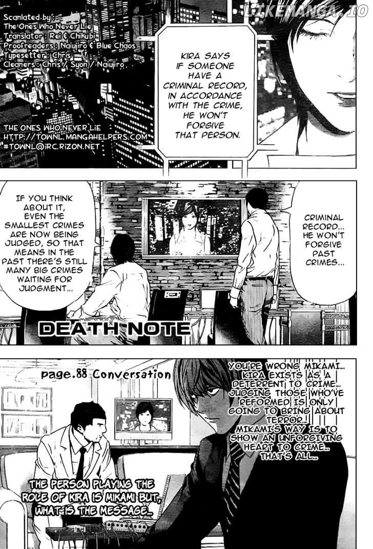 Read Death Note Manga Online