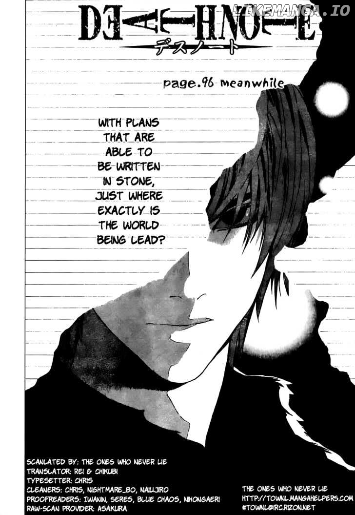 Read Death Note Manga Online