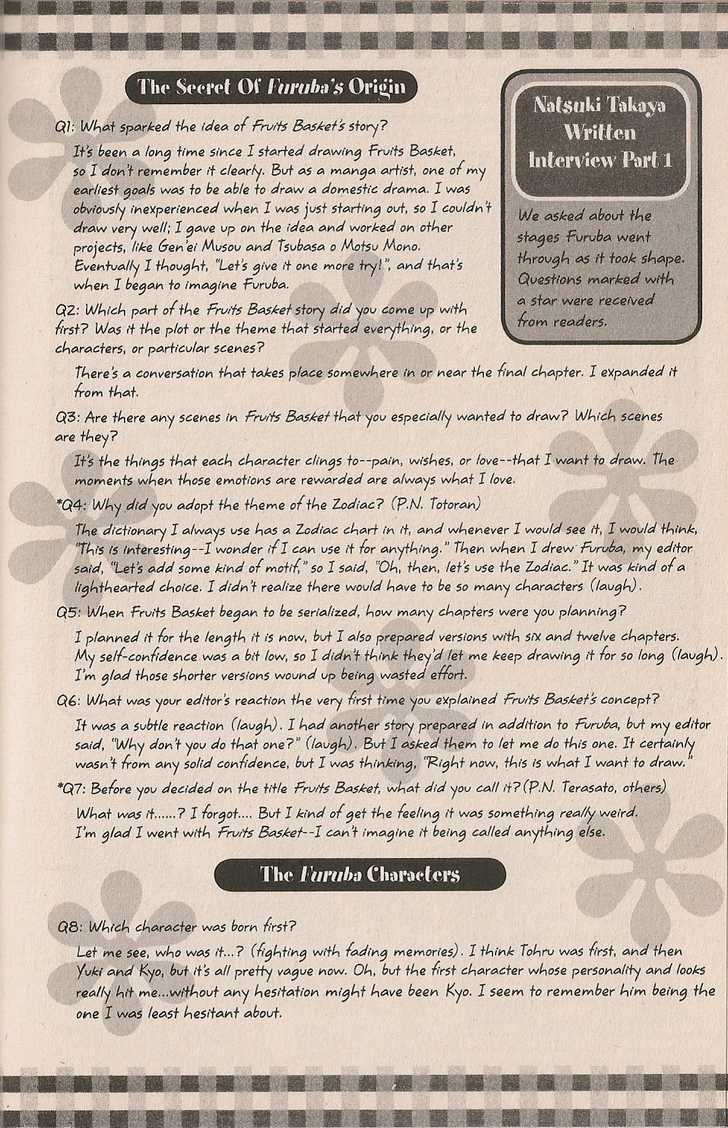 Read Fruits Basket  Manga Online