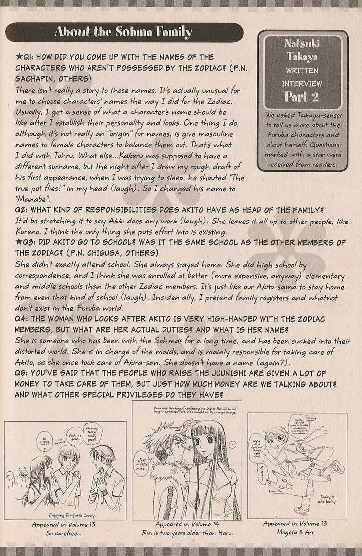 Read Fruits Basket  Manga Online