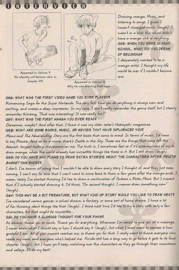 Read Fruits Basket  Manga Online