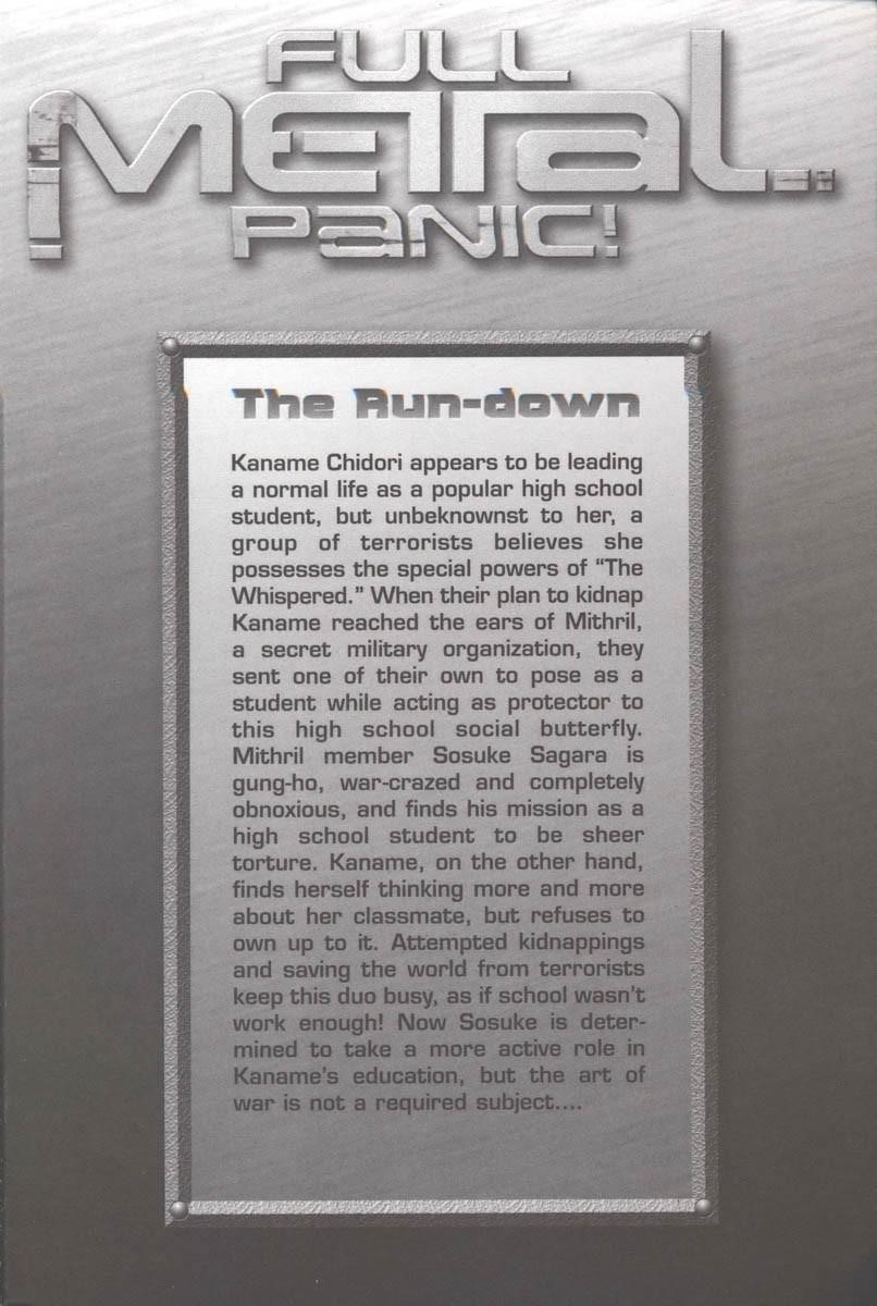 Read Full Metal Panic Manga Online