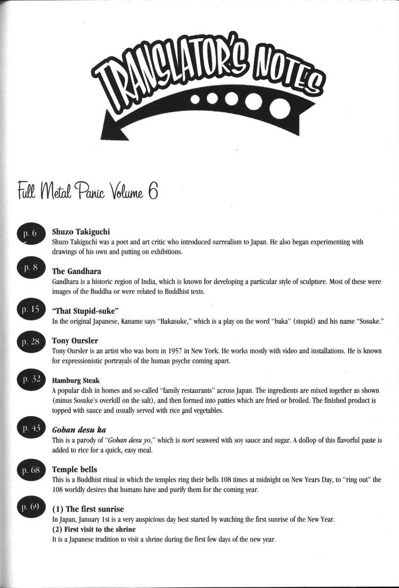 Read Full Metal Panic Manga Online