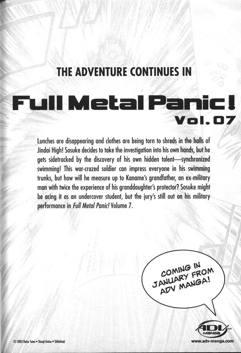 Read Full Metal Panic Manga Online