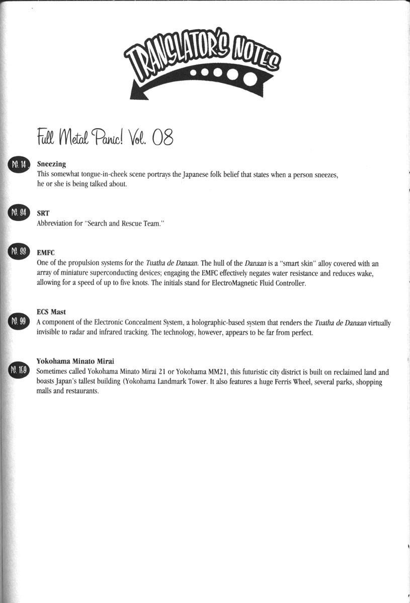 Read Full Metal Panic Manga Online