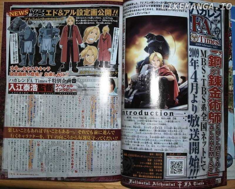 Read Fullmetal Alchemist  Manga Online