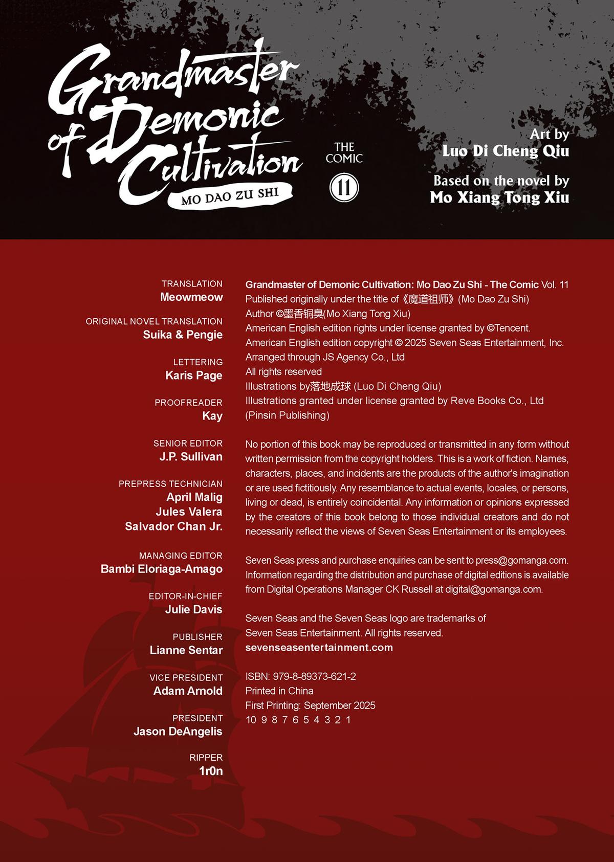 Read Grandmaster of Demonic Cultivation Mo Dao Zu Shi Manga Online