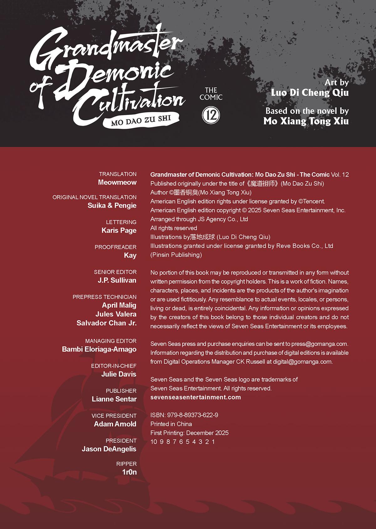 Read Grandmaster of Demonic Cultivation Mo Dao Zu Shi Manga Online