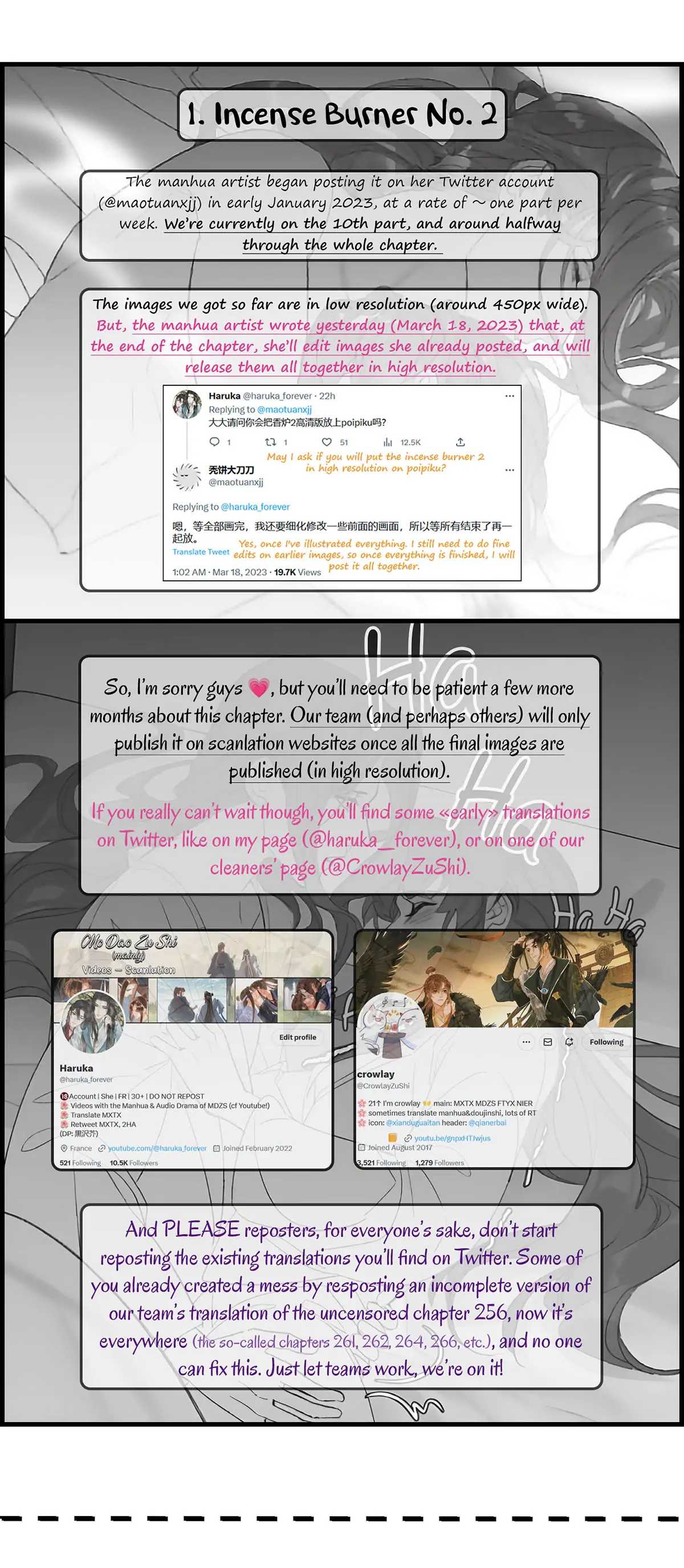 Read Grandmaster of Demonic Cultivation Mo Dao Zu Shi Manga Online