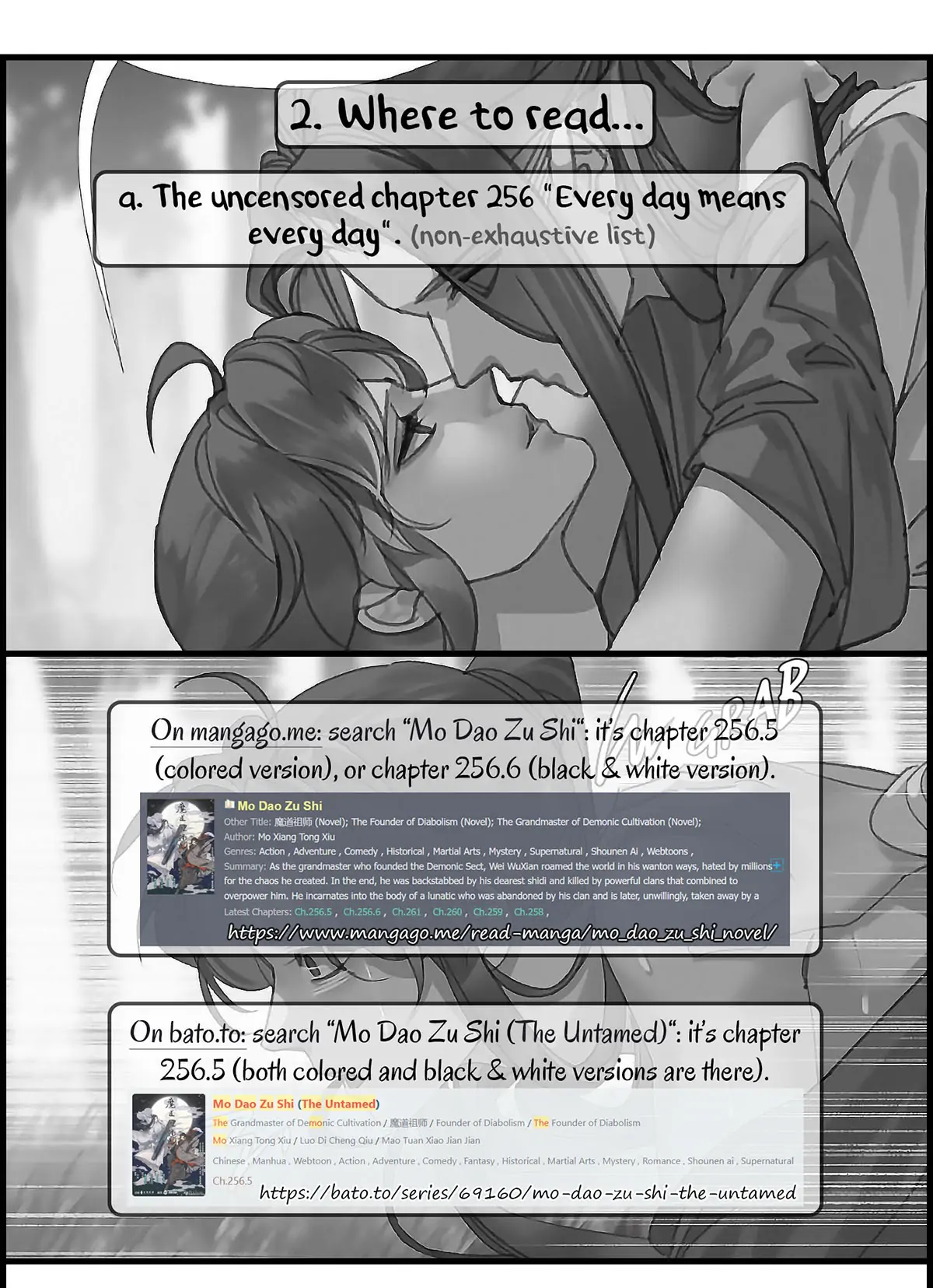 Read Grandmaster of Demonic Cultivation Mo Dao Zu Shi Manga Online