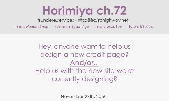 Read HORIMIYA Manga Online