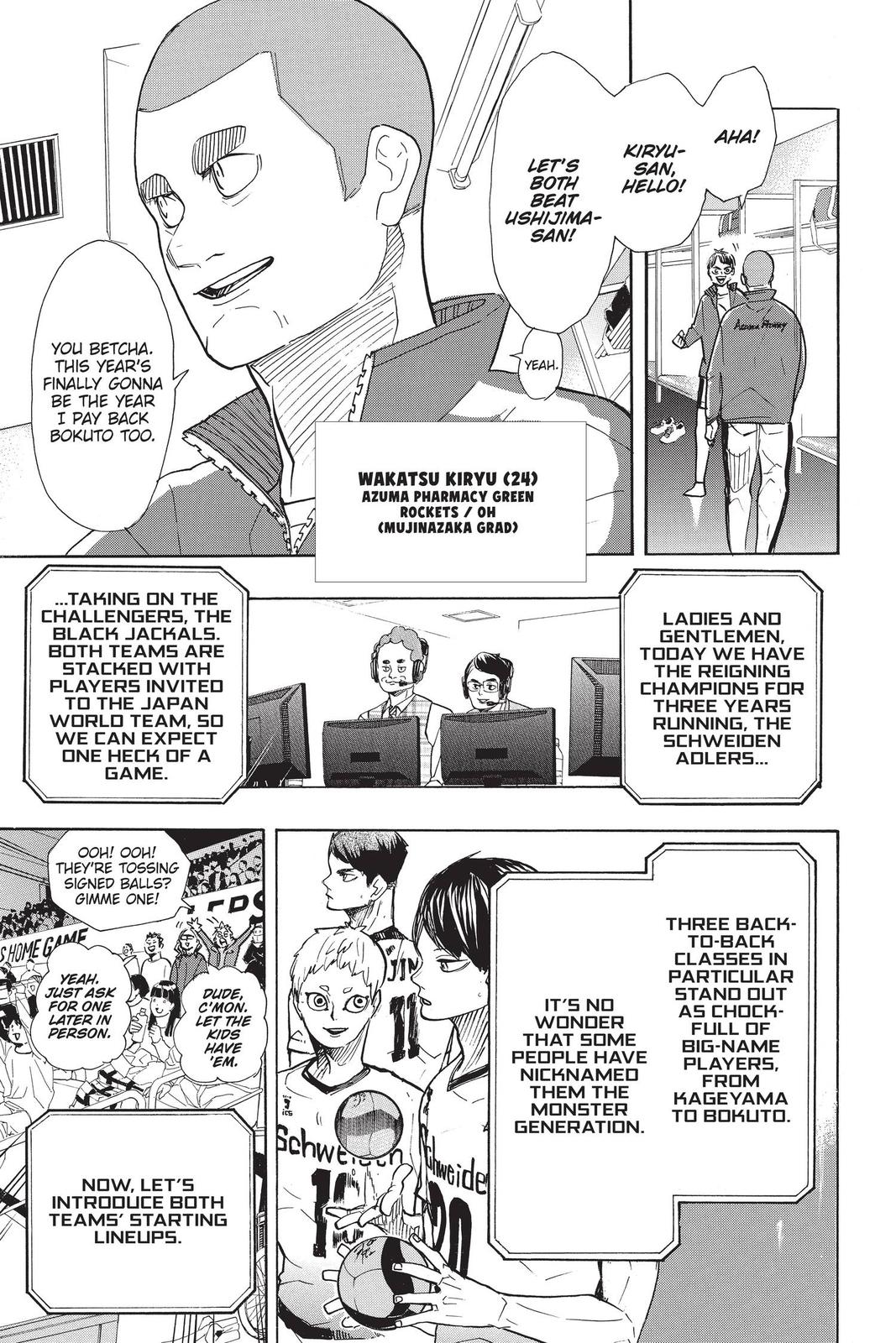 Read Haikyu Manga Online