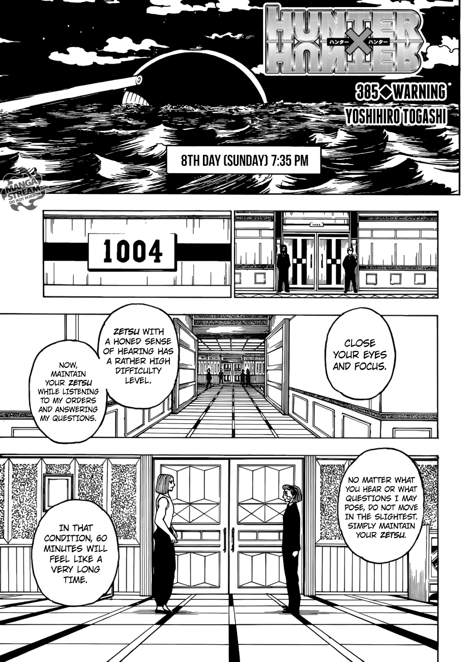 Read Hunter x Hunter Manga Online