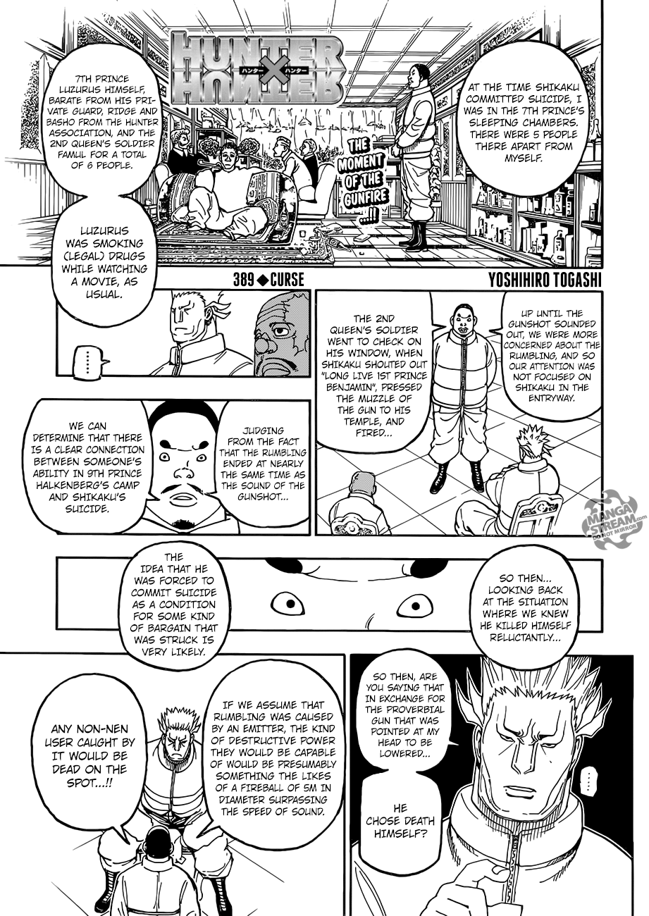 Read Hunter x Hunter Manga Online
