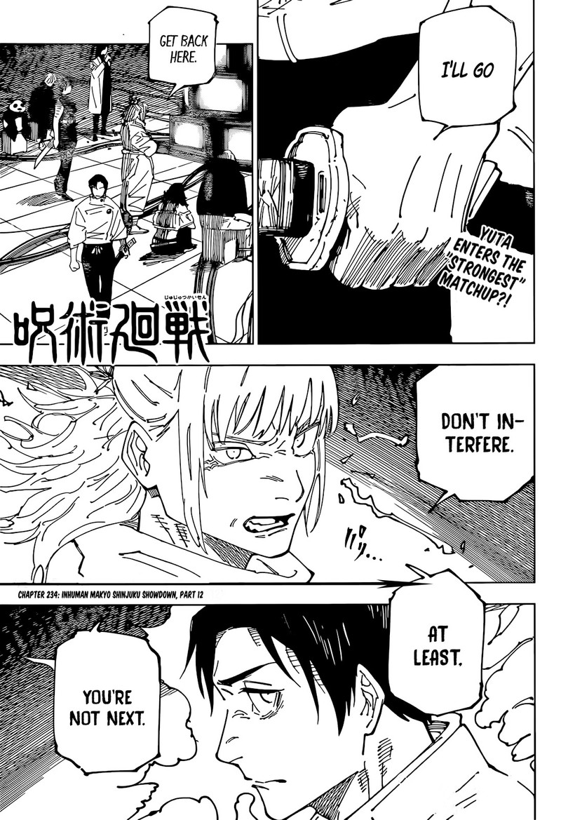 Read JUJUTSU KAISEN Manga Online