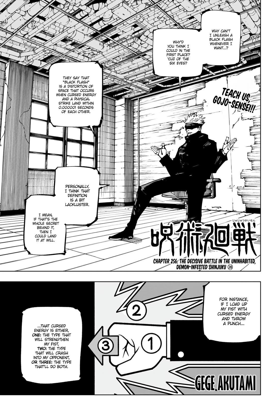 Read JUJUTSU KAISEN Manga Online