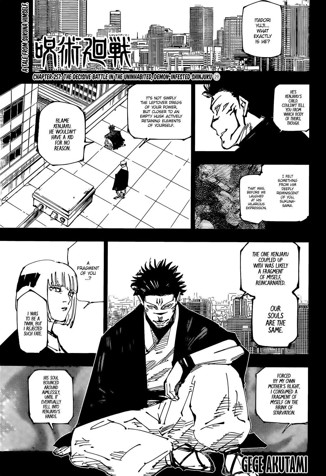Read JUJUTSU KAISEN Manga Online