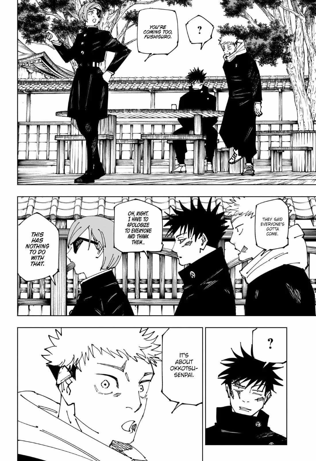 Read JUJUTSU KAISEN Manga Online