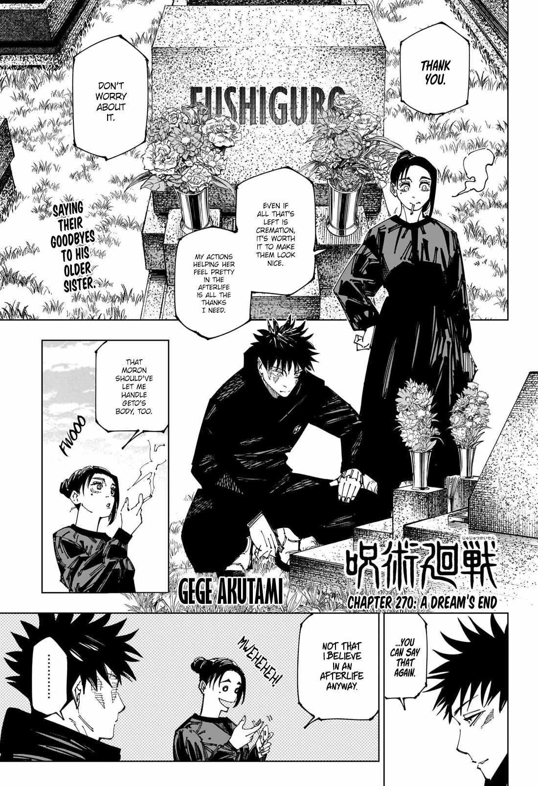 Read JUJUTSU KAISEN Manga Online
