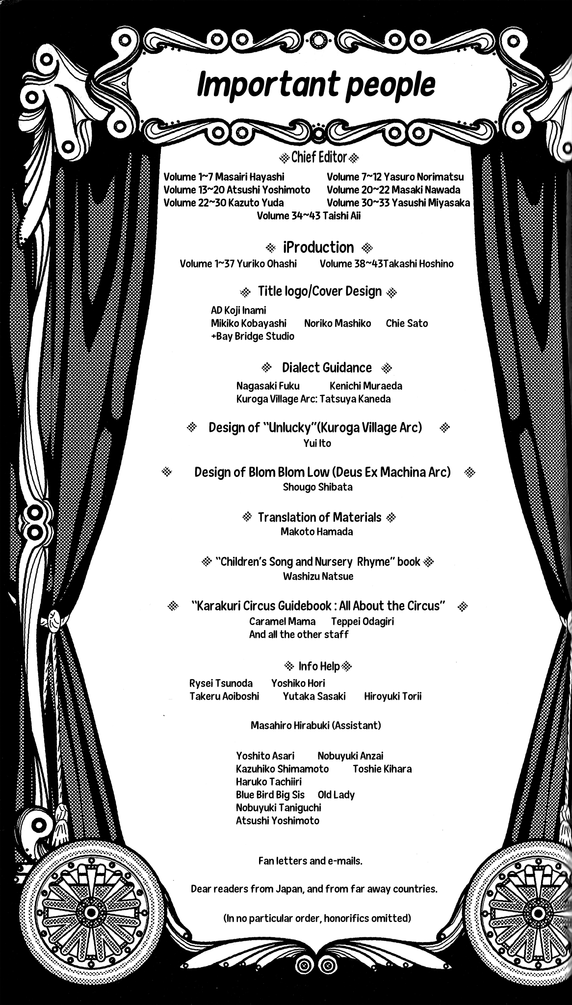 Read Karakuri Circus Manga Online