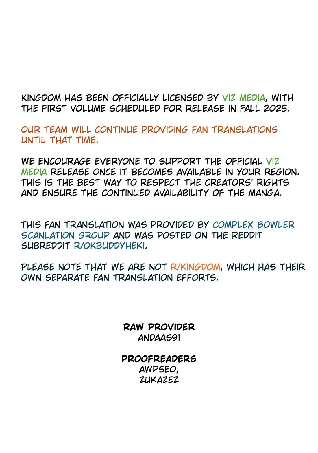 Read Kingdom Manga Online