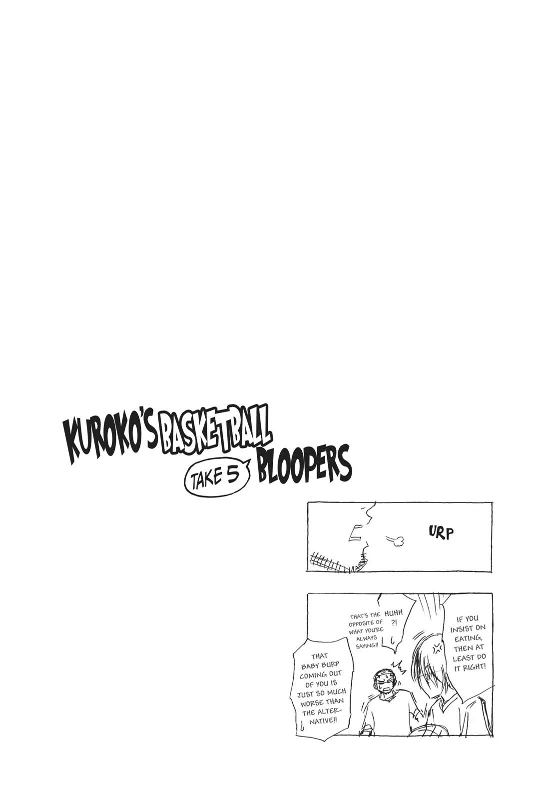 Read Kurokos Basketball Manga Online