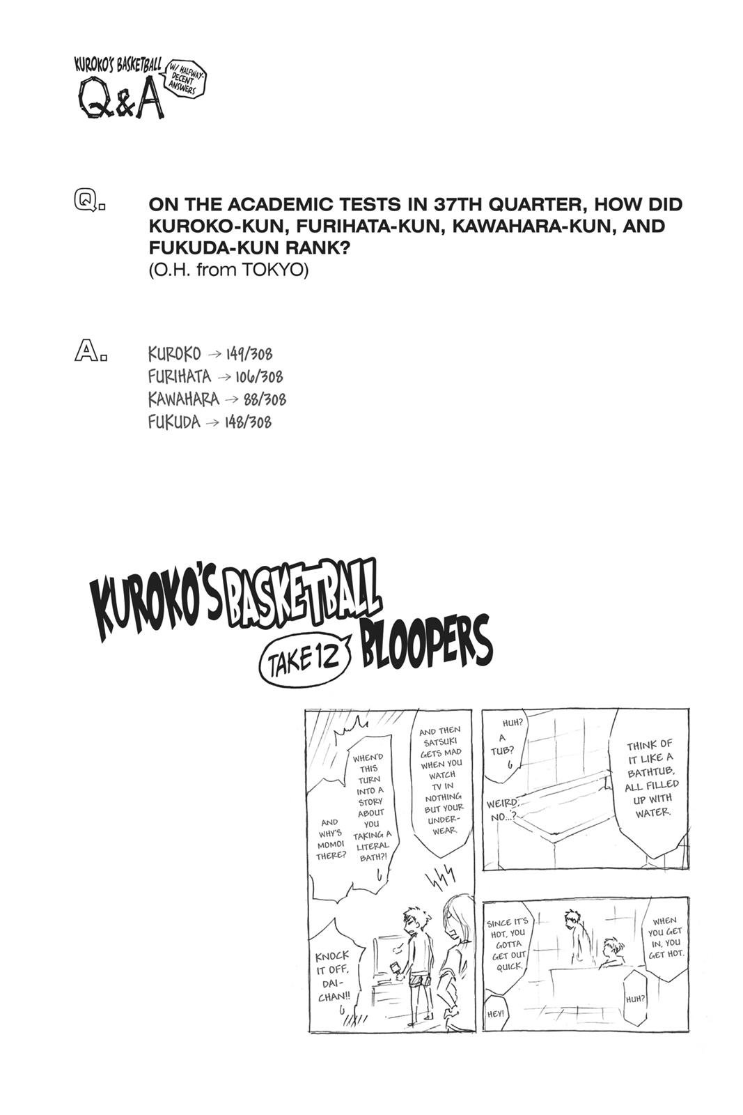 Read Kurokos Basketball Manga Online