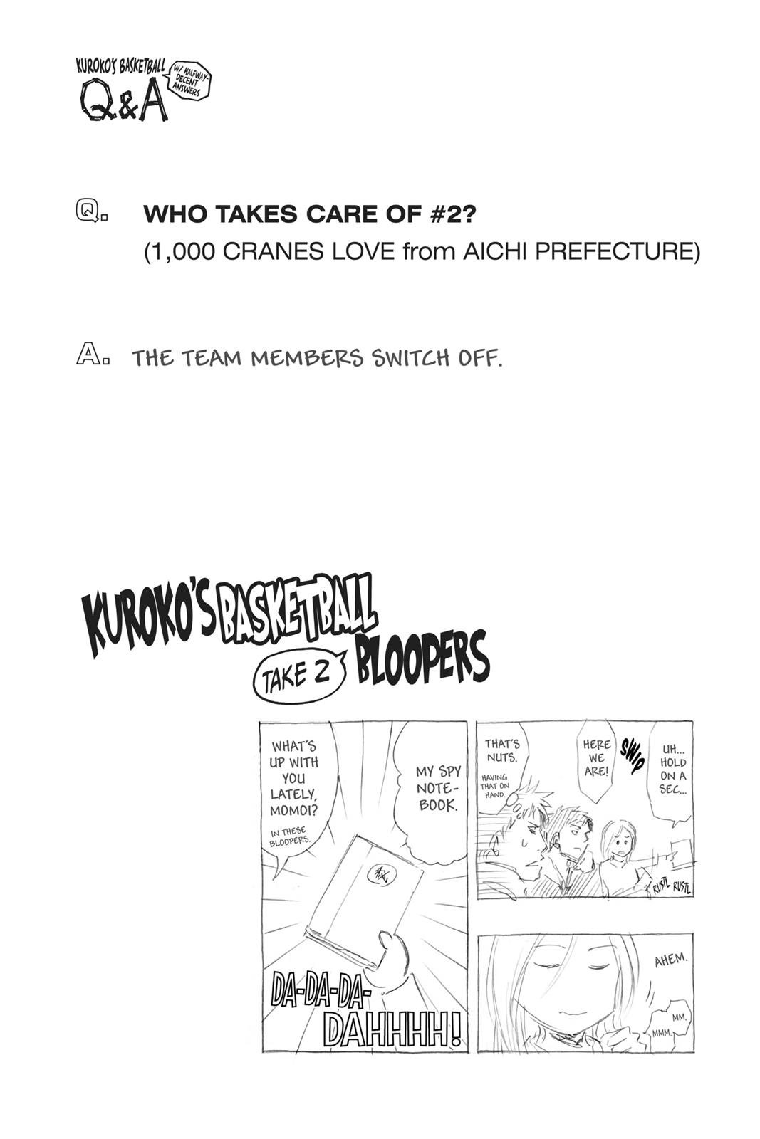 Read Kurokos Basketball Manga Online