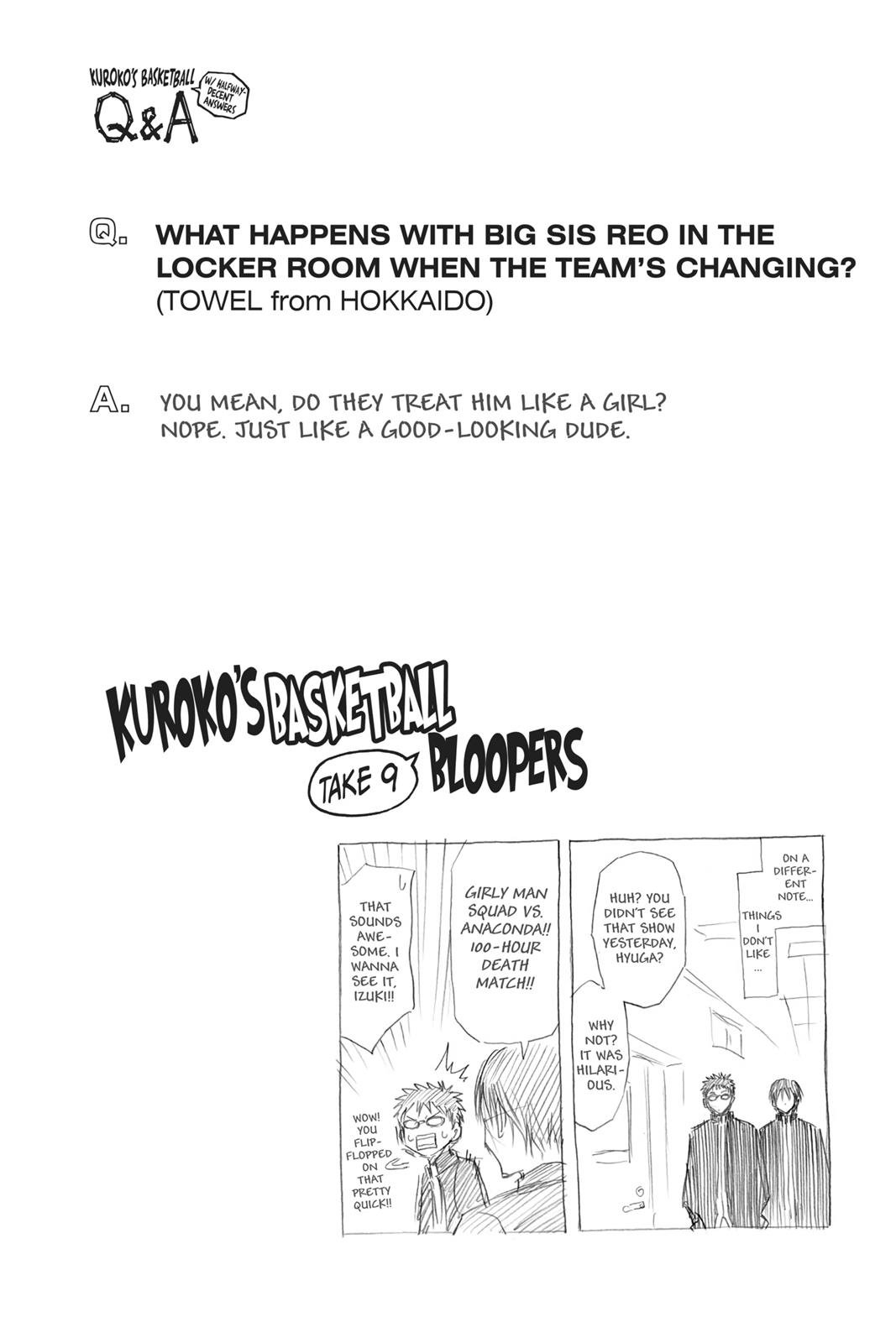 Read Kurokos Basketball Manga Online