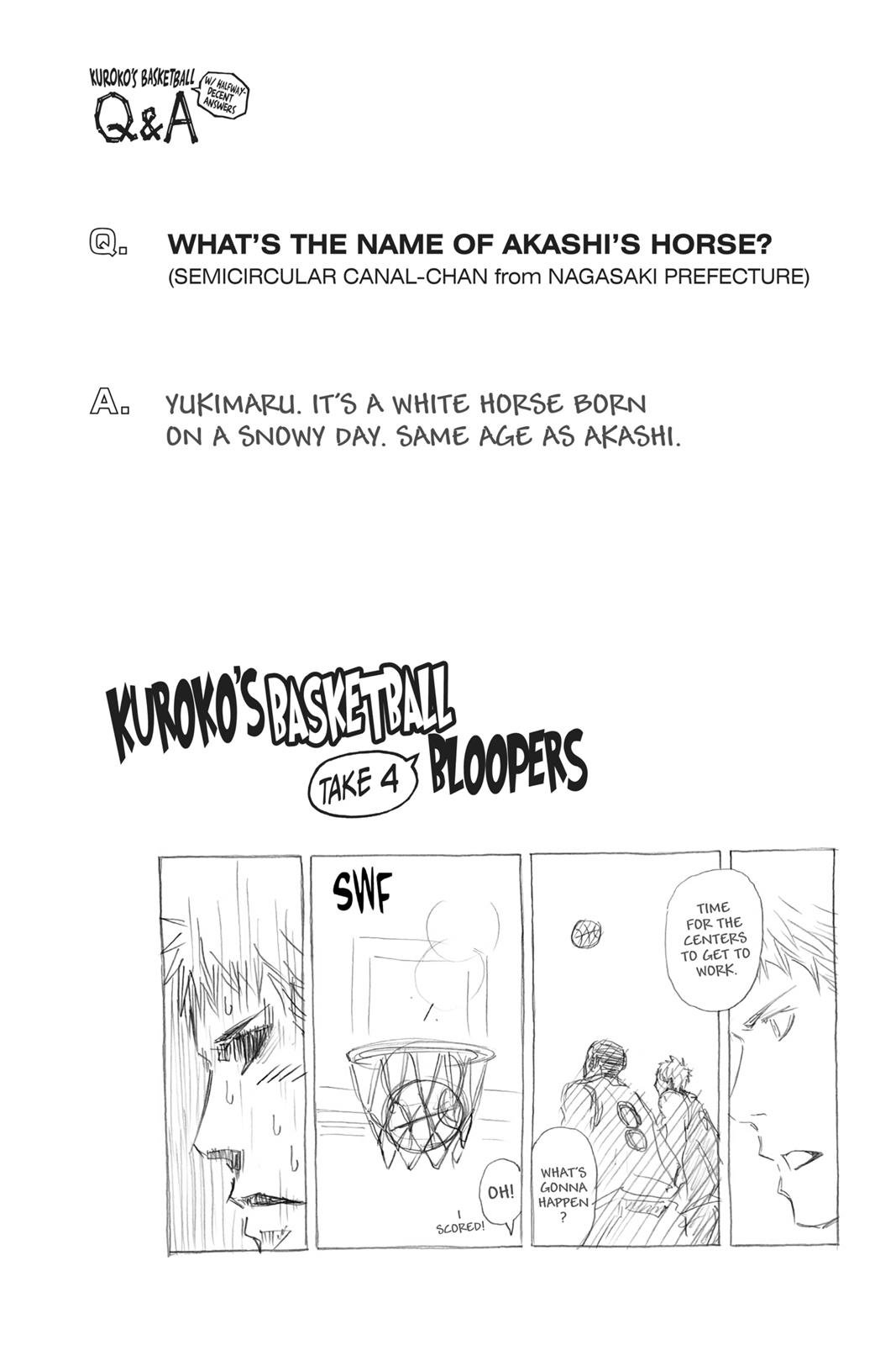 Read Kurokos Basketball Manga Online