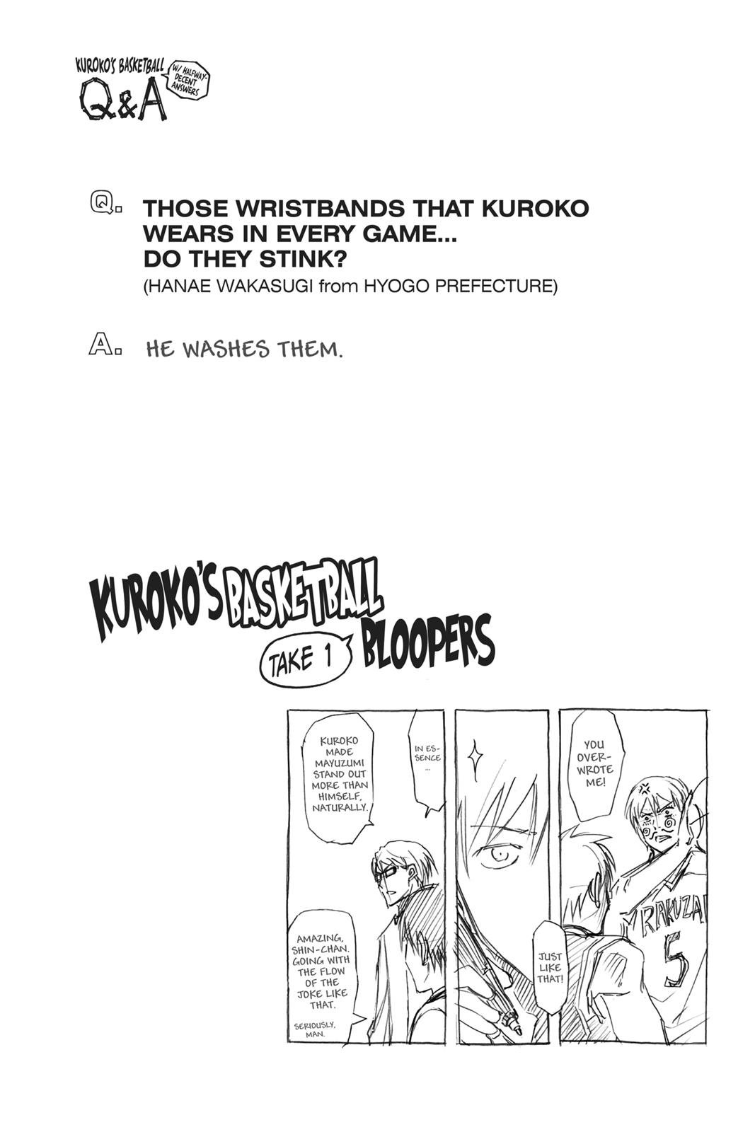 Read Kurokos Basketball Manga Online