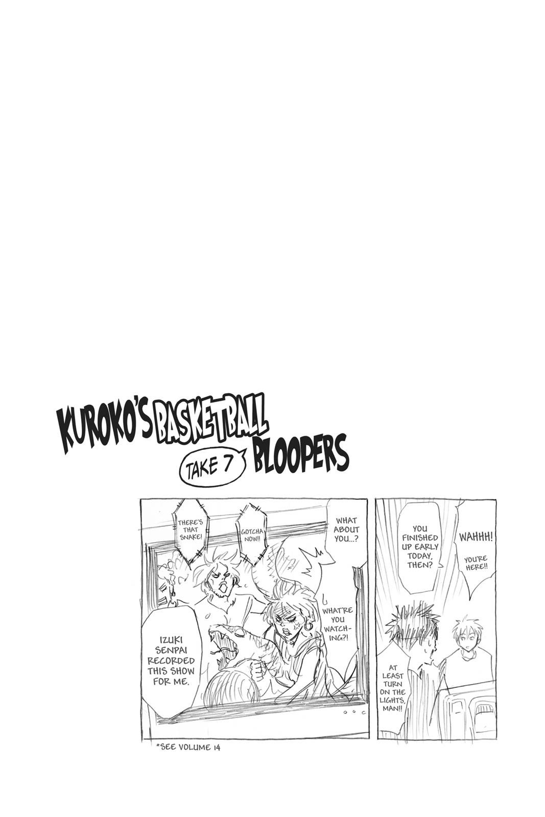 Read Kurokos Basketball Manga Online