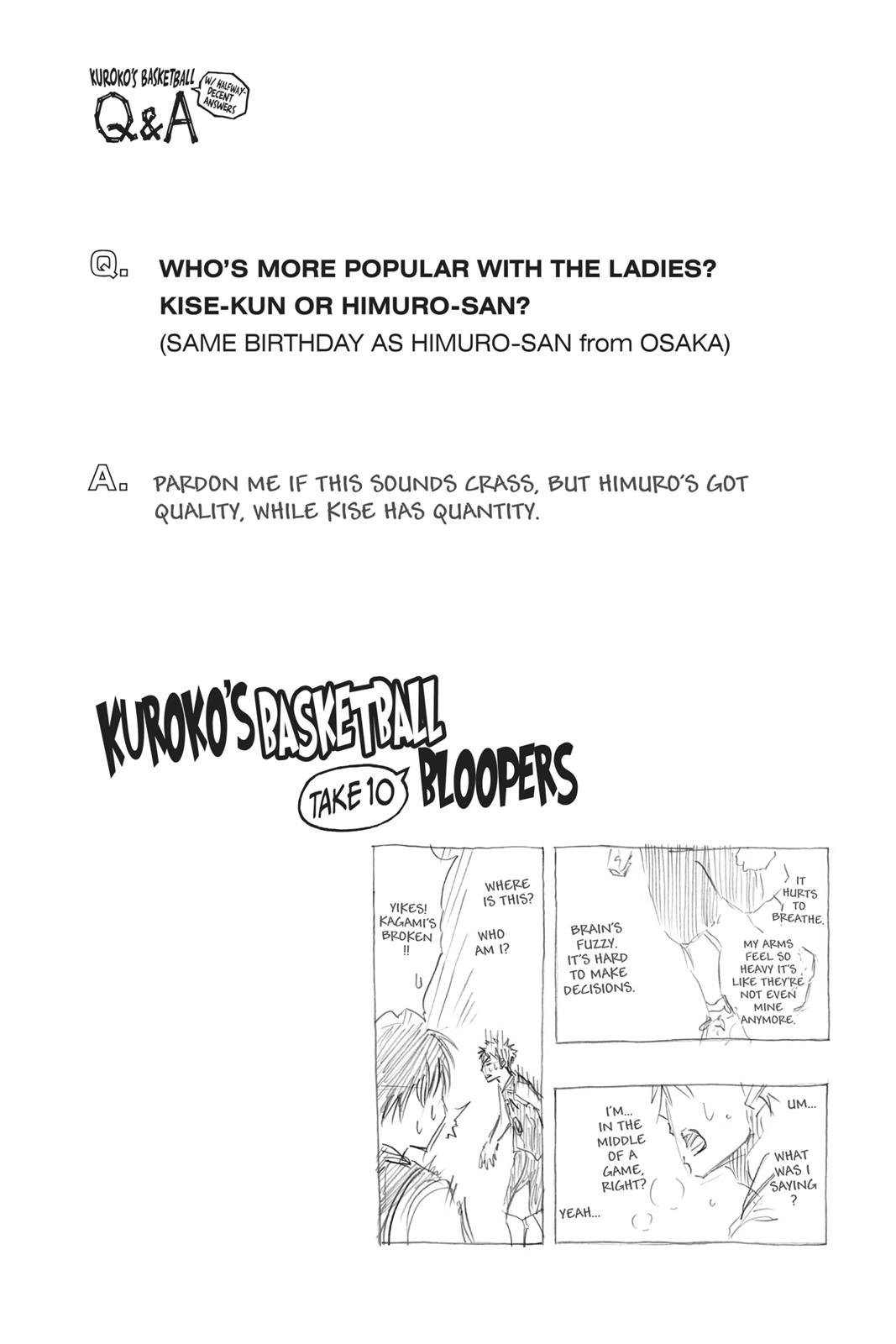 Read Kurokos Basketball Manga Online