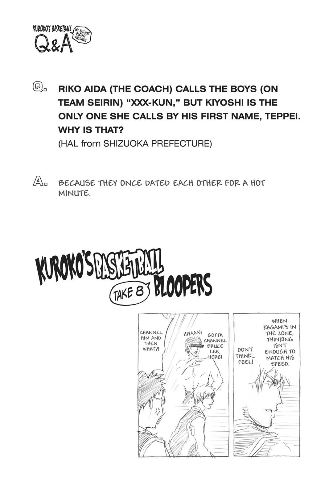 Read Kurokos Basketball Manga Online