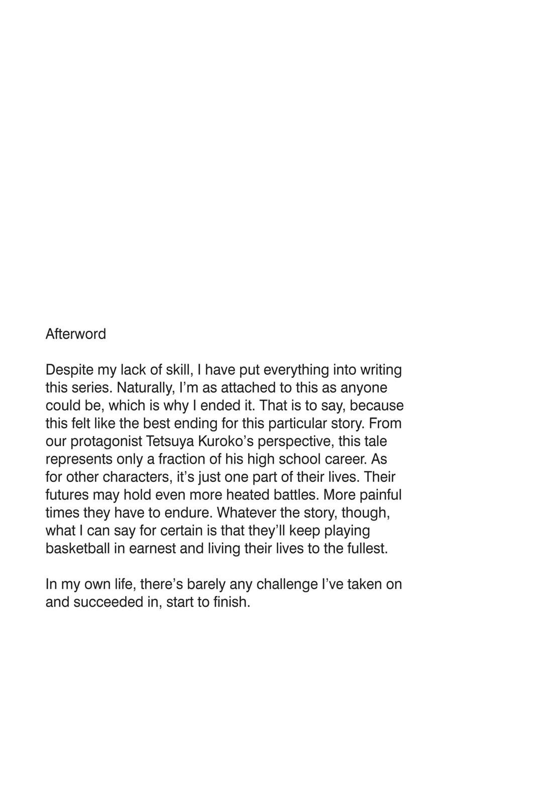 Read Kurokos Basketball Manga Online