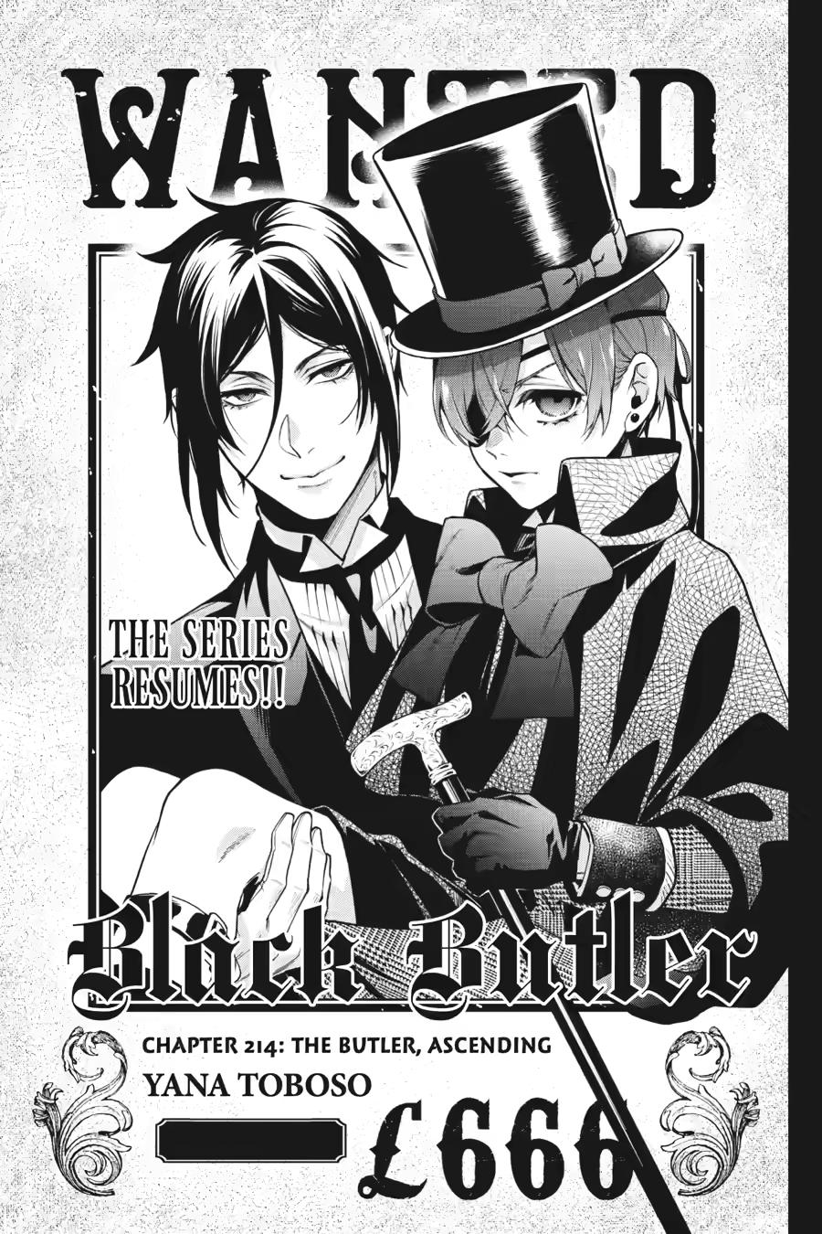 Read Kuroshitsuji Manga Online