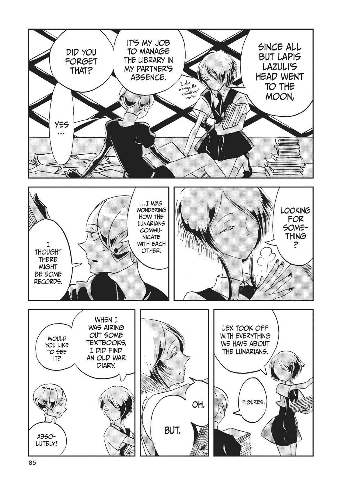 Read Land of the Lustrous  Manga Online