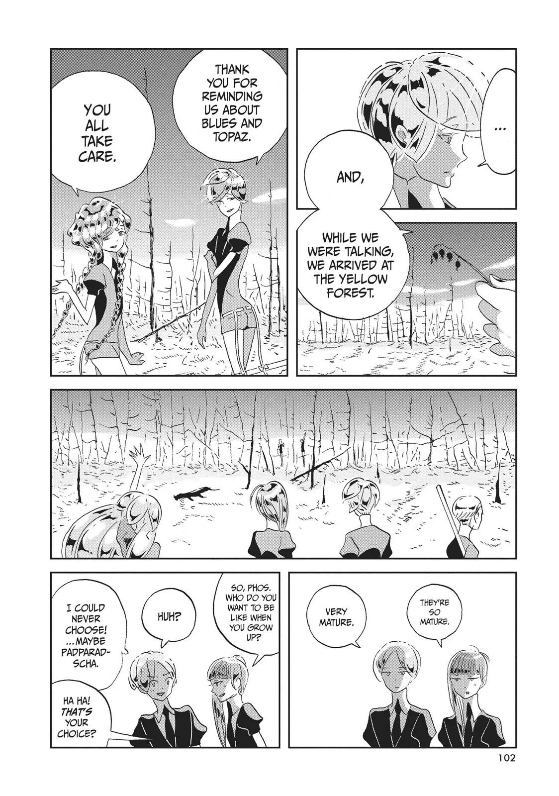 Read Land of the Lustrous  Manga Online