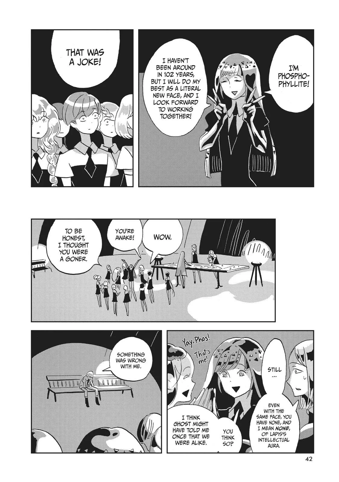 Read Land of the Lustrous  Manga Online