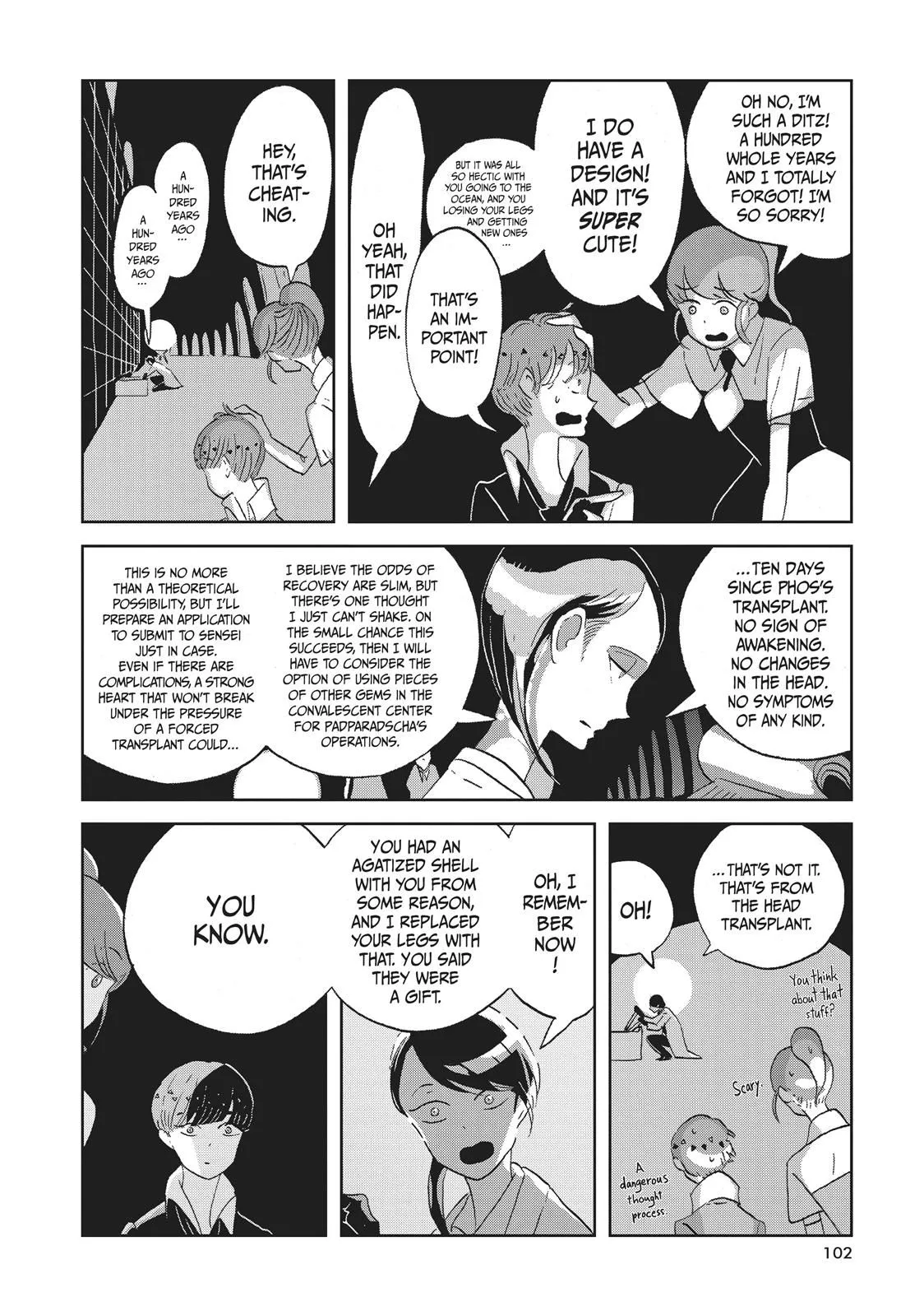 Read Land of the Lustrous  Manga Online