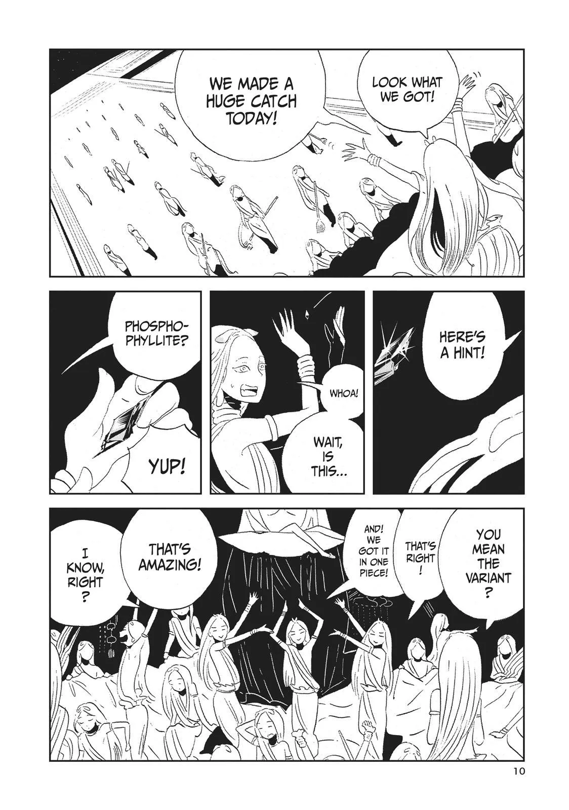 Read Land of the Lustrous  Manga Online