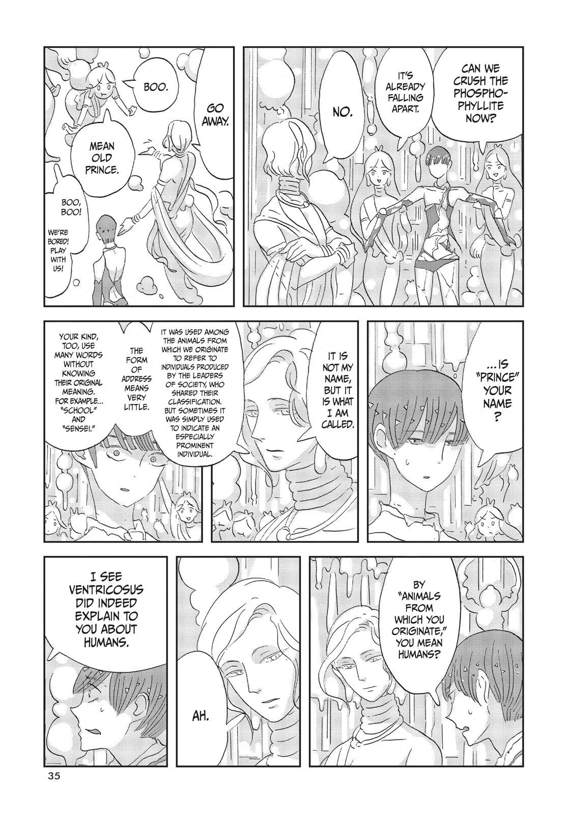 Read Land of the Lustrous  Manga Online