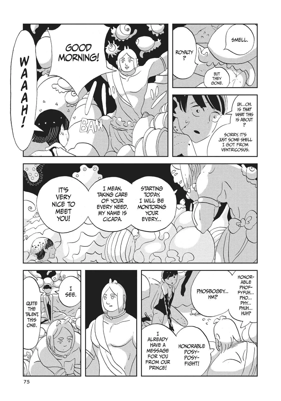 Read Land of the Lustrous  Manga Online