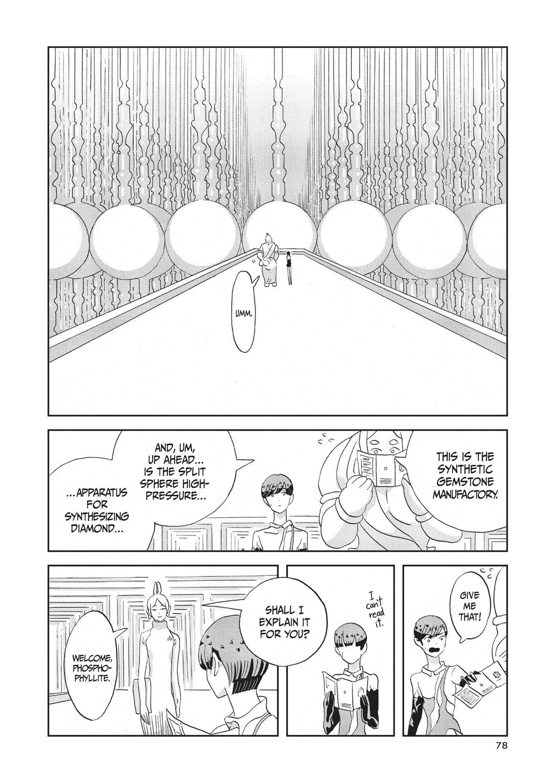 Read Land of the Lustrous  Manga Online