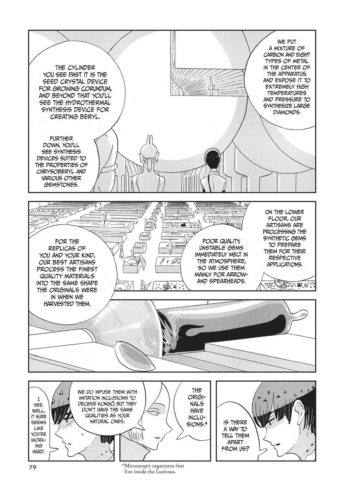 Read Land of the Lustrous  Manga Online