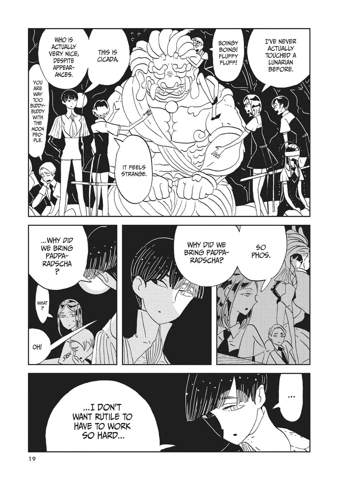 Read Land of the Lustrous  Manga Online