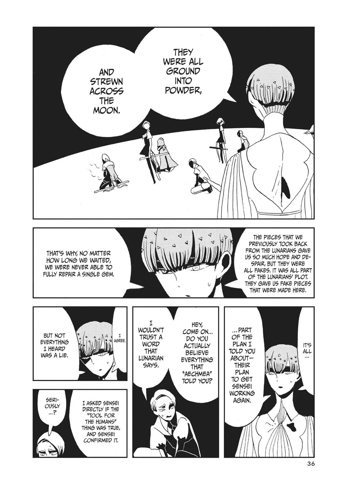 Read Land of the Lustrous  Manga Online